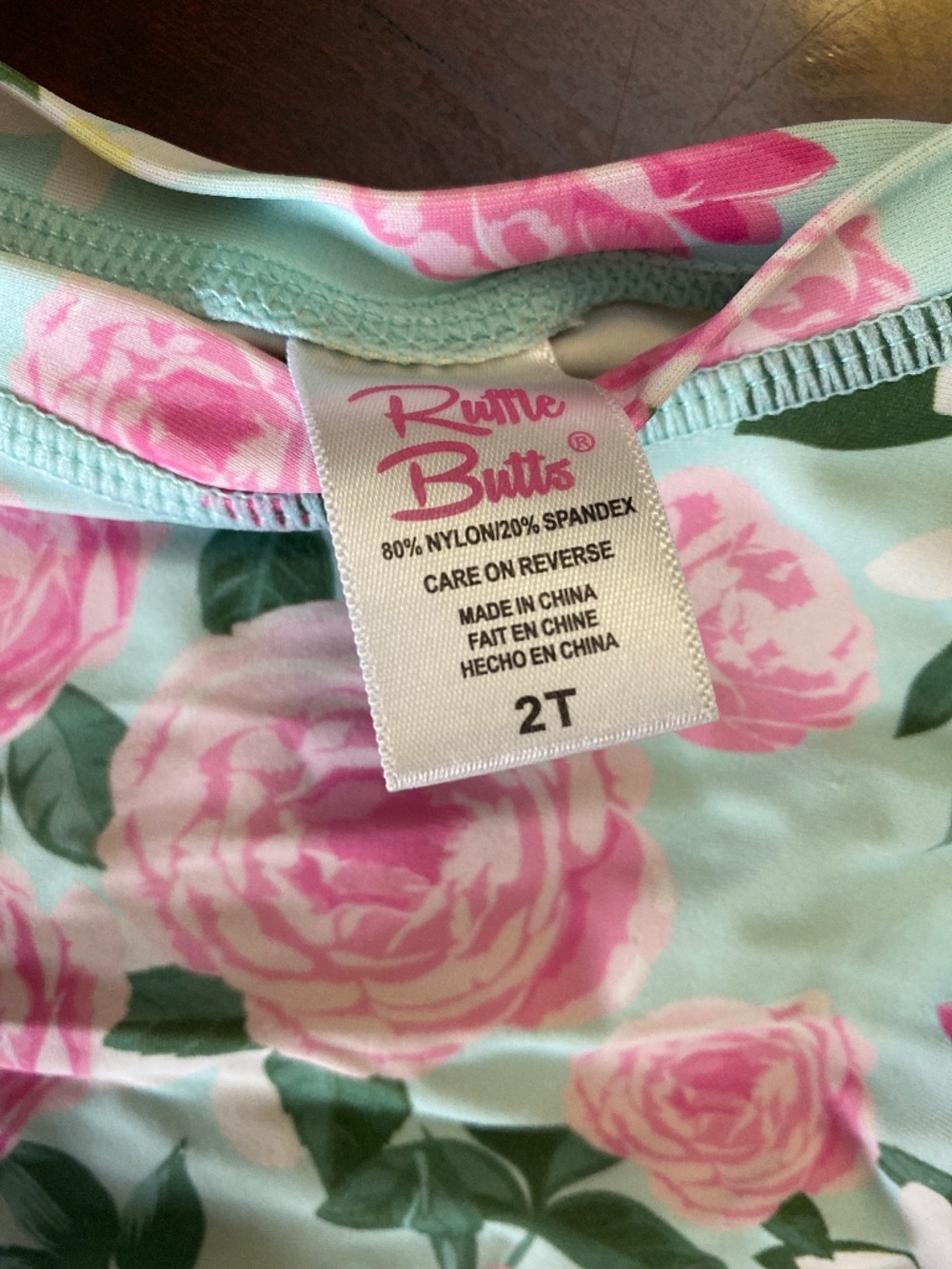 2t rufflebutts 2 piece swimsuit - Picture 2 of 3